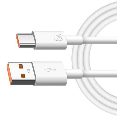 China Data Tansmission/Charging For iPhone For iPad 1M 66W  High quality 6A high power Super Fast charging cable usb c type c data cable For Huawei Samsung Xiaomi for sale