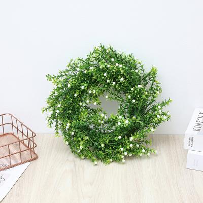 China Genuine European Elegant Milan Grain Artificial Wreath Wedding Decoration Love Garland of Feelings for sale