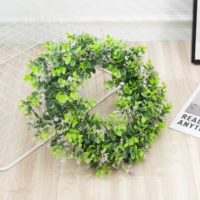 China Real Eucalyptus Braids Party Decorations Artificial Garlands Garden Wedding Garlands for sale