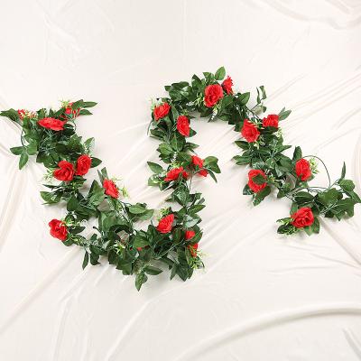 China Genuine New Artificial Flower Wedding Decoration Flower Wall Garland Star Wedding Decoration Romantic Wedding Decoration for sale