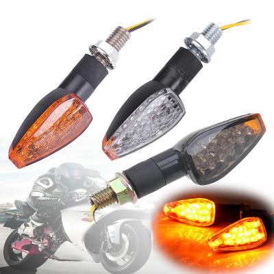 China ABS Plastic 100 Models DC 12v Led Motorcycle Light Super Bright E-marked Turn Signal Lamps for sale