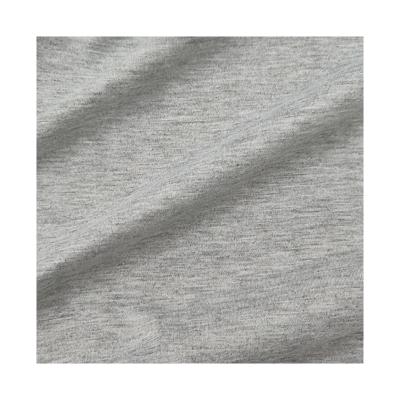 China Stretch Polyester Jersey Fabric Like-Cotton Plain Dyed Knitted Stretch Jersey Fabric for sale