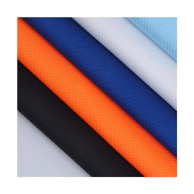 China Stretch Bird's Eye Mesh Fabric Sportswear Breathable Elastic 100% Polyester Fabric for sale