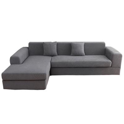 China Simple Custom Stretch Cover Stretchable Modern Sofa I Shape Cover Housse De Canap Elastic Sofa Cover for sale