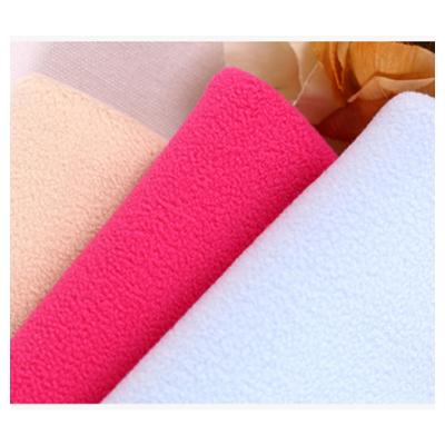 China Wholesale Double Layers Breathable Polyester Fabric Fleece Laminated 100% Double Faced Fleece Fabric for sale