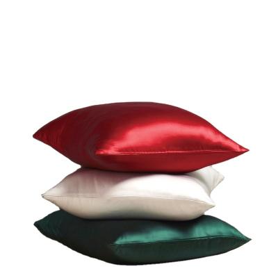 China 100% Custom Folded Tile Affair Mulberry Silk Sofa Cushion Covers For Home Decor for sale