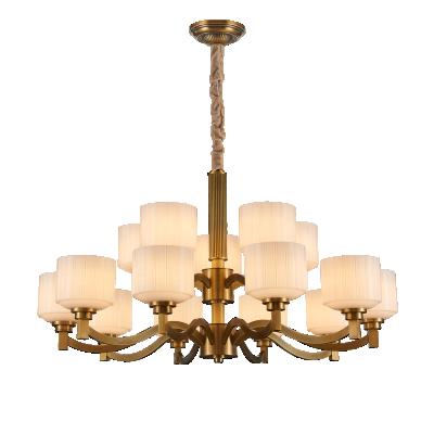 China Contemporary Modern Warehouse 10+5 Bedroom Decoration Chandeliers Pendant Lights for sale