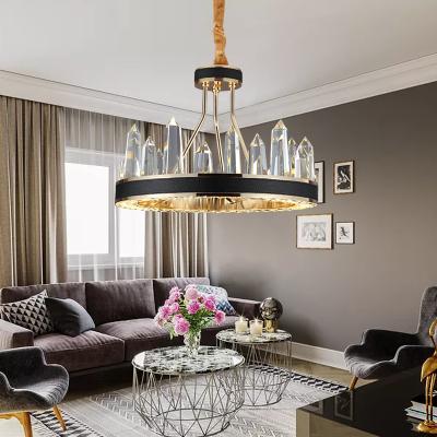 China Modern Dining Room Corridor Modern Iron Lamp Chandelier Creative Luxury Hanging Pendant Light for sale