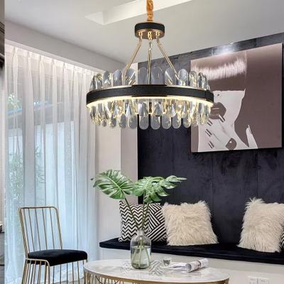 China Contemporary Luxury Home Decoration Ceiling Lamp Living Room Lighting Crystal Chandeliers Pendant Lights for sale