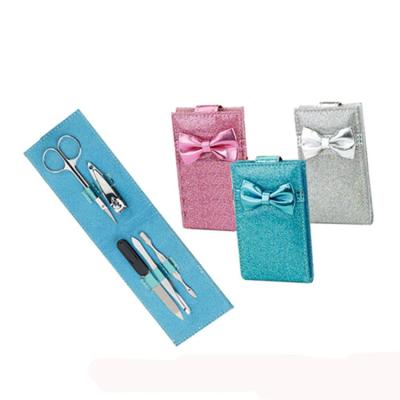 China Beautiful Glitter Popular Girls Bling Pedicure and Manicure Kit Online for sale