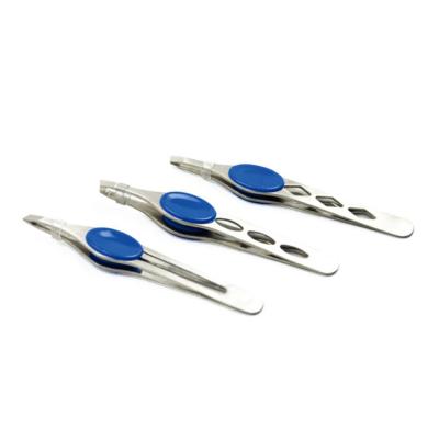 China Best Popular Wholesale Inveterate Stainless Steel Hair Tweezers for sale