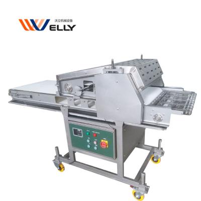 China Meat Processing Different Capacity Meat Flattening Machine Fish Fillet Press Beef Burger Roll Machine Customizable for sale