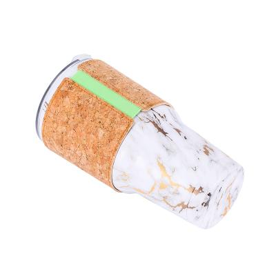 China Modern Factory Directly Cork Cup Sleeve For Double Wall Vacuum Insulated Tumbler Cooler for sale