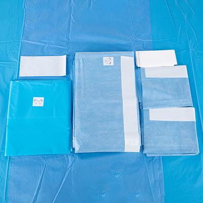 China Convenient Surgical Delivery Surgical Delivery Surgical Kit Disposable Surgical Delivery Kit Urology Drape for sale