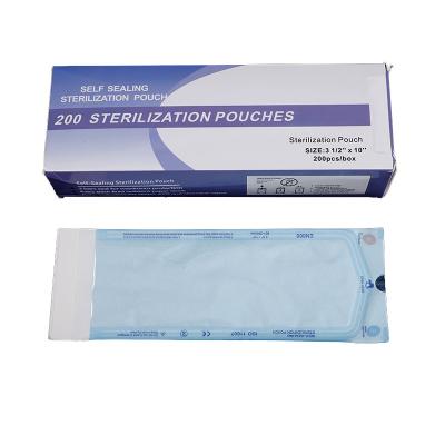 China Medical Sterilization Convenient Pouch For Pedicure Nail Salon Tools Self Seal Sterilization Pouch 200/box Sterilization Pouch Manicure for sale