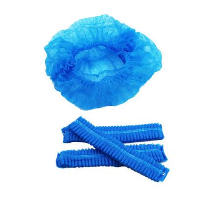 China Hospital Medical Elastic Band Double For Medical Disposable Non Woven Buffy Cap Band Clip Hat Nurse Work Buffy Cap for sale