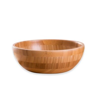 China Acacia Wooden Fruit Salad Bowl Wooden Tableware Ware Salad Bowl Eco - Friendly Sustainable Storage for sale