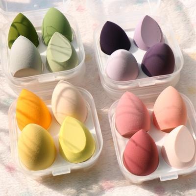 China Sponge Latex Free Or Wholesale Cute Black Pink Customized Custom Base Makeup Sponge Blender High Quality Packaging,Private Label Makeup Sponges for sale