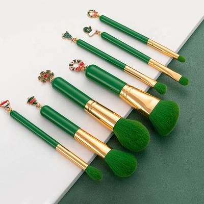 China Angular Blush Private Label Nightmare Green Before Set Christmas Makeup Brushes Maker, Christmas Makeup Brush Set for sale