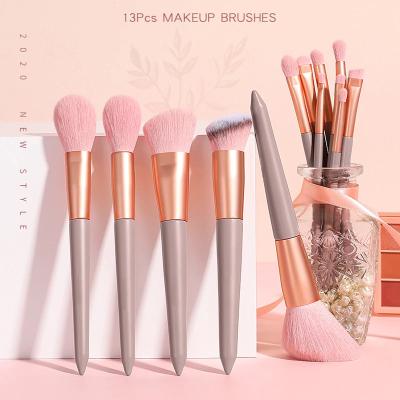 China Angular Blush Good Quality Professional Cosmetic Brushes Various Application Brush Cosmetic Soft for sale