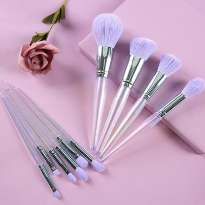 China Angular Blush Custom Logo Professional Makeup Brushes Women, Brush Eyelid Face Brush Makeup With Bag for sale