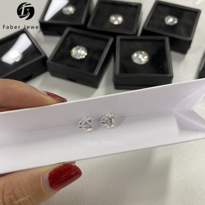 China Fire Color Play Or Wholesale Price With Free GRA Certificate 1.2CT 3EX Cutting D Color VVS Clarity Heart Shape Moissanite Loose for sale