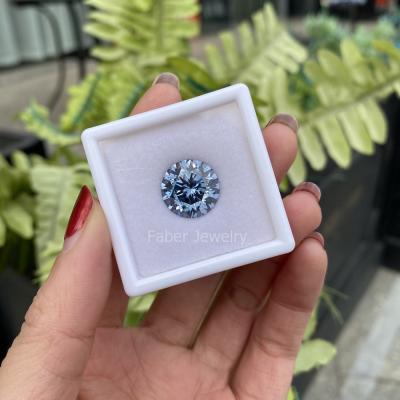 China Color Play Or Fire Hot Sale Colored Wholesale Sapphire Blue Color Blue Moissanite Moissanite For Ring for sale