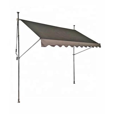 China Low Price Retractable Polyester Tent Or Acrylic Fabric Car Awning for sale