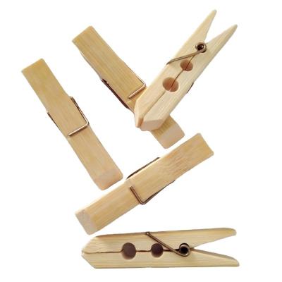 China Bamboo Clothespin Customized by Daily Use for sale