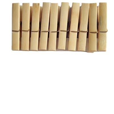 China Contemporary Anti-Iron Bamboo Clothespin for sale