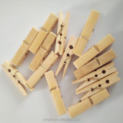 China Bamboo craft BAMBOO laundry mini clothespin making for sale