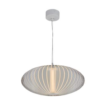 China Modern Luxury White Acrylic Lantern Sand LED Ceiling Lamp Pendant Light Decoration For Living Room Restaurant Hotel for sale