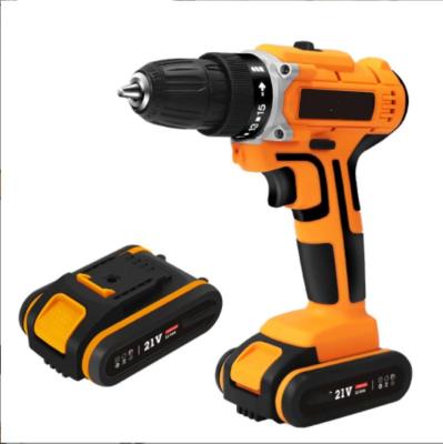 China 21v cordless drill lithium 21v cordless electric drill hand drill wood electric screwdriver for sale