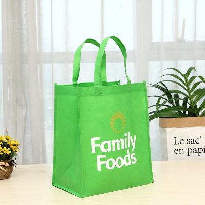 China Handled Tote Bags With Custom Printed Logo for sale