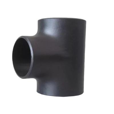 China Tension Strength> High Quality Carbon Steel Forged Equal Fit Fittings Fittings ASME Pipe Tee =350Mpa / Straight Tee for sale