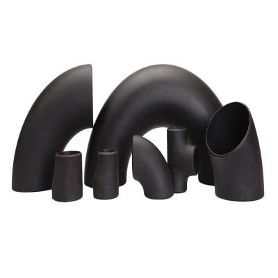 China Carbon Steel Pipe Connection Stainless Hygienic Flange Fitting 22.5 Degree Elbow Carbon Steel Joint 90 Degree Elbow for sale