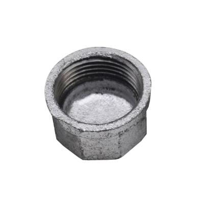 China Pipe Connection High Temperature Corrosion Resistant Hot Dip Galvanized Ductile Cast Iron Plug Pipe Fitting for sale