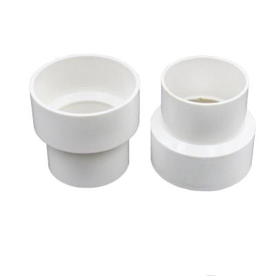 China Hot Selling Construction Resist Compression PVC UPVC Reducer Coupling PVC Pipe Coupling Plastic Joint for sale