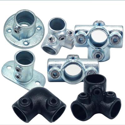 China Safety railings; line-by-line scrolling; fencing super quality galvanized cast iron 48.3mm ductile head flange pipe fittings for sale