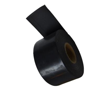 China Heat Resistant Black Underground Self Adhesive Cold Applied Pipeline Tape Anti Corrosion Material for sale