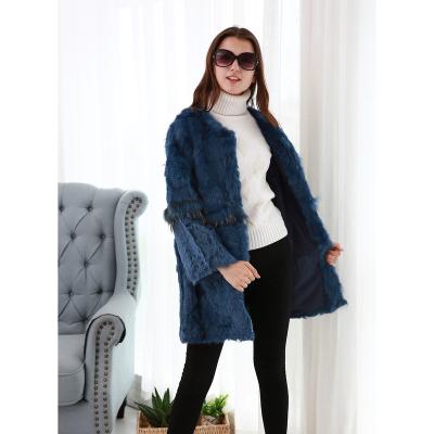 China New fashion Anti-wrinkle fashion fur coat women fur jacket wholesale ladies real winter coated plus size real fur coats for sale