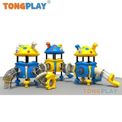 China Anti-slip Tong play high-quality hot-selling mushroom series medium and diverse children outdoor climbing safety amusement slide equipment for sale