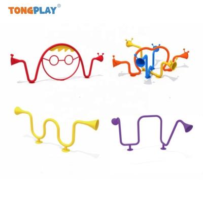 China Eco-friendly Little puzzle Tong play kids plastic creative amusement slide climbing children physical train equipment outdoor park playground for sale