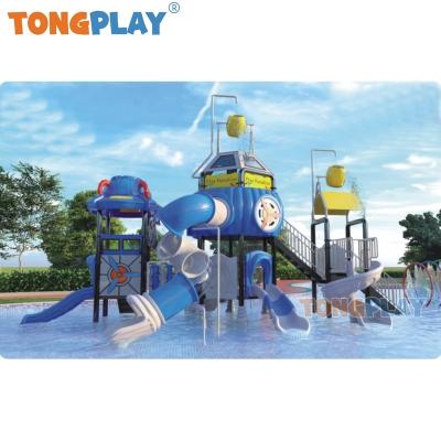 China Eco-friendly Tong play factory large water fantasy kids plastic creative amusement slide equipment children's outdoor water park playground for sale