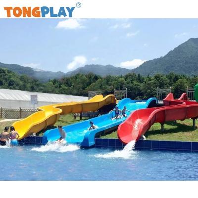 China Eco-friendly children's slide series Tong play factory kids plastic creative amusement slide equipment adult's outdoor water park playground for sale