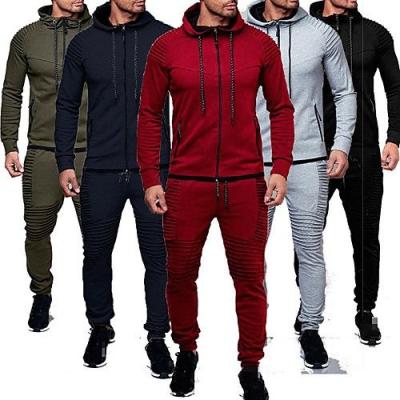 China New Design Colorful Men's Winter Workout Exercise Sports Breathable Tracksuit Running Men's Breathable Tracksuits Gym Suit for sale