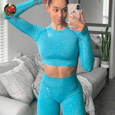 China Wholesale Breathable Women's Gym Two Pieces Ladies Workout Fitness Wear Printing Yoga Suit Organic Yoga Clothing Yoga Clothes for sale