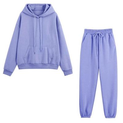 China Wholesale Breathable Women's Jogger Tracksuit Sets Polyester To Custom Design Your Own Fleece Ladies Tracksuit for sale