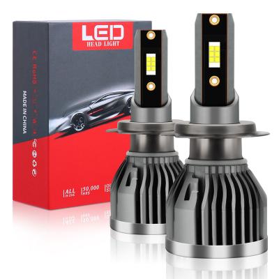 China 99.99% Car Canbus 400% Lumens 400% Brighter Eye Protection 12000 6000K Error Free White, Plug and Play, H7 LED Bulbs Automobile Car Headlight Combo Bulb for sale