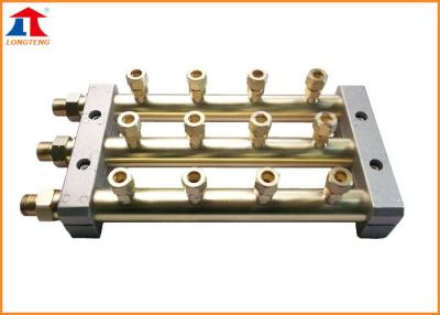 China 4 Outlet Gas DistrIbutors ,Gas Separation Panel For CNC Flame Cutting Machine for sale